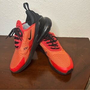 Nike Air Max 270 Custom Orange Red